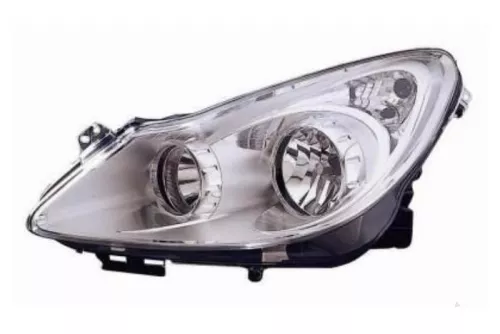 Koplamp links-