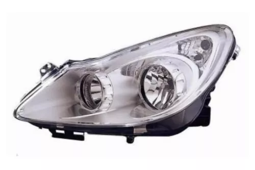 Koplamp links-