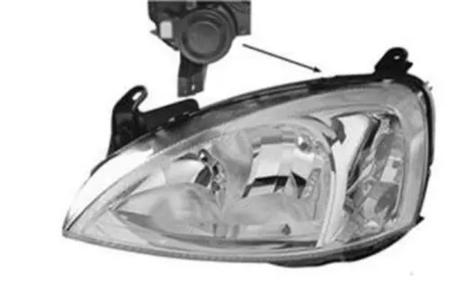 Koplamp links-