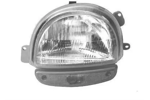 Koplamp links-