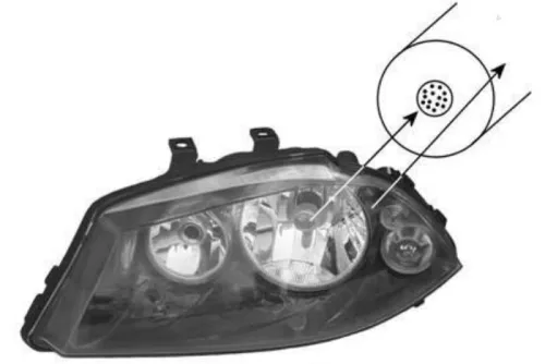 Koplamp rechts-