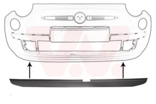 Spoiler voorbumper-