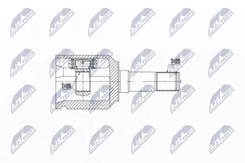 Homokineet reparatie set, aandrijfas