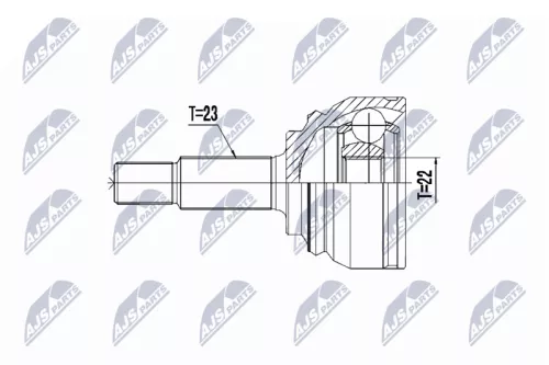 Homokineet reparatie set, aandrijfas