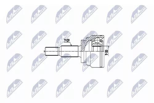 Homokineet reparatie set, aandrijfas