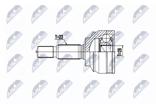 Homokineet reparatie set, aandrijfas