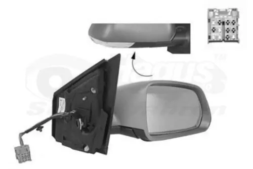 Buitenspiegel rechts-